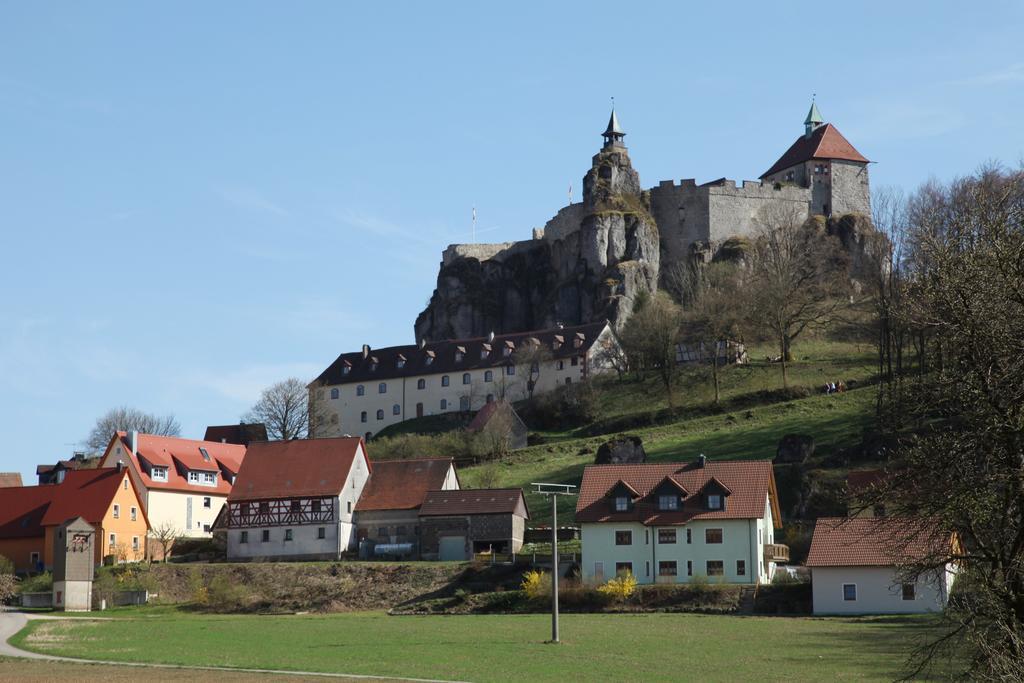 Landidyll Hotel Zum Alten Schloss Kirchensittenbach ภายนอก รูปภาพ